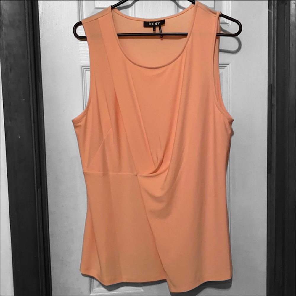Coral blouse